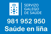 A981 952 950 "EL TELÉFONO ÚNICO DEL SERGAS" Consellería de Sanidade - Servizo Galego de Saúde